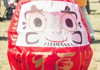 Photo of the Daruma at the 2016 Powell Street Festival taken by Kristin Fuchihara