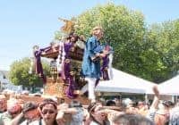 Photo of Omikoshi at the 2016 Powell Street Festival taken by Lucas Lau