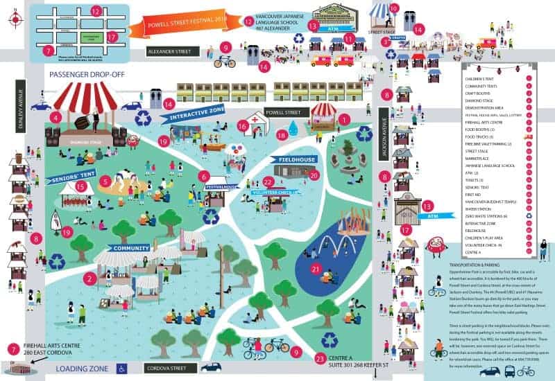 Powell Truck Sales >> Powell Street Festival Society :: The Venues + Detailed Map Powell Truck Sales >> Powell Street Festival Society :: The Venues + Detailed Map